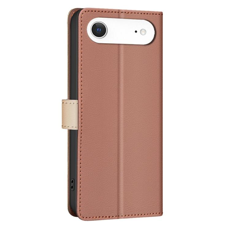 For iPhone Air Color Matching RFID Anti-theft Leather Phone Case