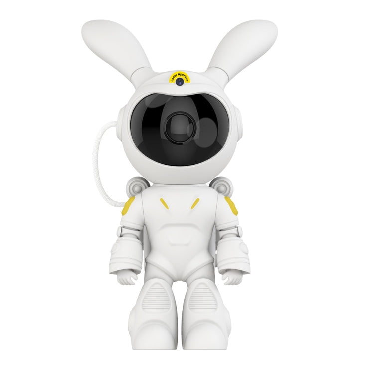 G001 Space Rabbit Starry Sky Projection Lamp Bedroom Laser Atmosphere Light - White