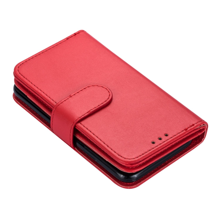 For iPhone 11 Pro Ultra-thin 9 Card Horizontal Flip Leather Case, with Card Slots & Holder & Lanyard