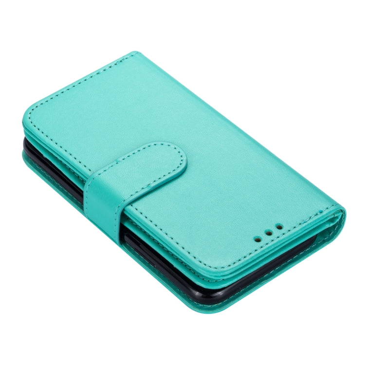 For iPhone 11 Pro Ultra-thin 9 Card Horizontal Flip Leather Case, with Card Slots & Holder & Lanyard