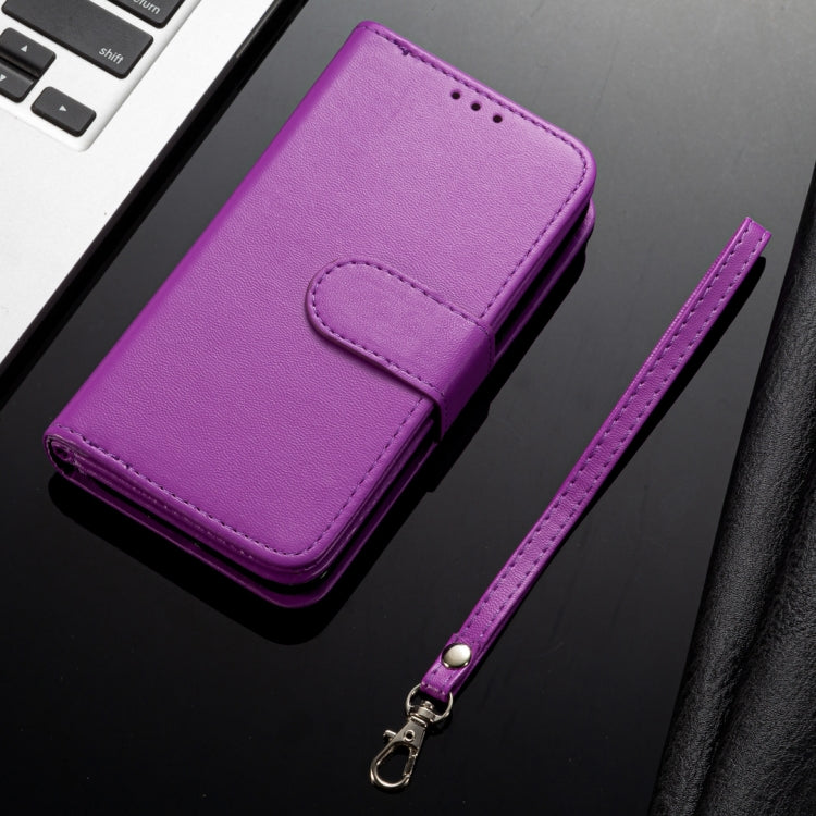 For iPhone 11 Pro Ultra-thin 9 Card Horizontal Flip Leather Case, with Card Slots & Holder & Lanyard