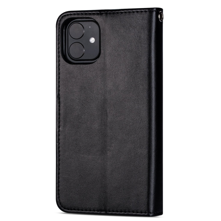 For iPhone 11 Pro Max Ultra-thin 9 Card Horizontal Flip Leather Case, with Card Slots & Holder & Lanyard