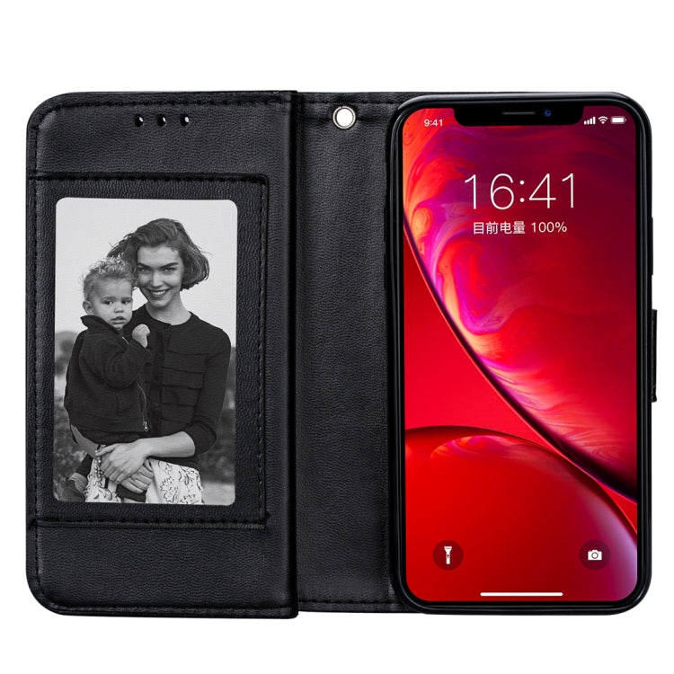 For iPhone 11 Pro Max Ultra-thin 9 Card Horizontal Flip Leather Case, with Card Slots & Holder & Lanyard