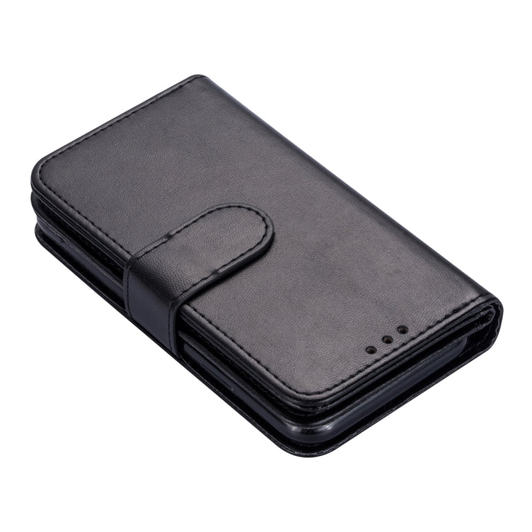 For iPhone 11 Pro Max Ultra-thin 9 Card Horizontal Flip Leather Case, with Card Slots & Holder & Lanyard