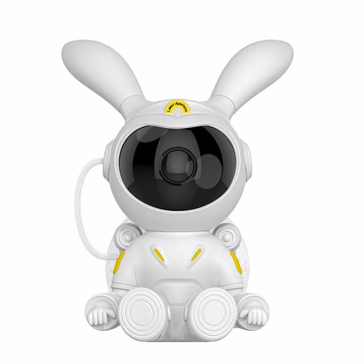 G003 Moon Rabbit Starry Sky Projection Lamp Bedroom Laser Atmosphere Light - White