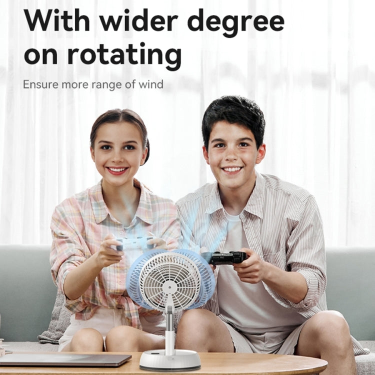 Yesido YF11 Foldable Telescopic Floor Fan - White