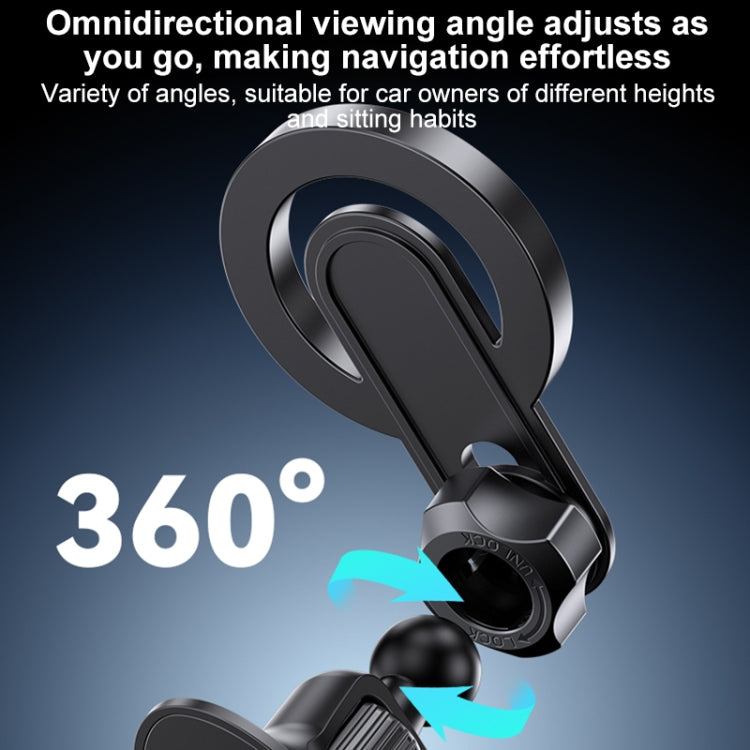 Yesido C209 MagSafe Magnetic Air Vent Car Holder - Black