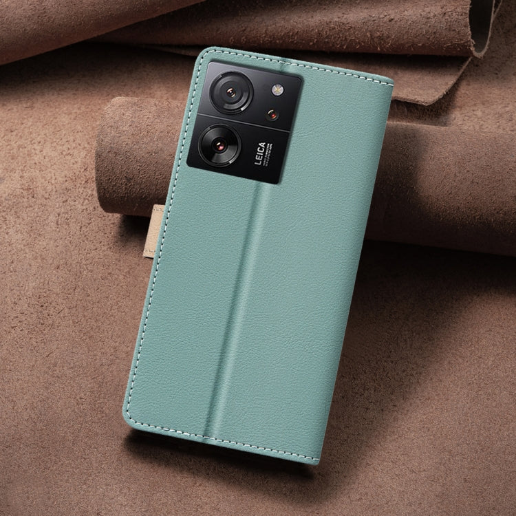 For Xiaomi 13T / Redmi K60 Ultra Color Matching RFID Anti-theft Leather Phone Case