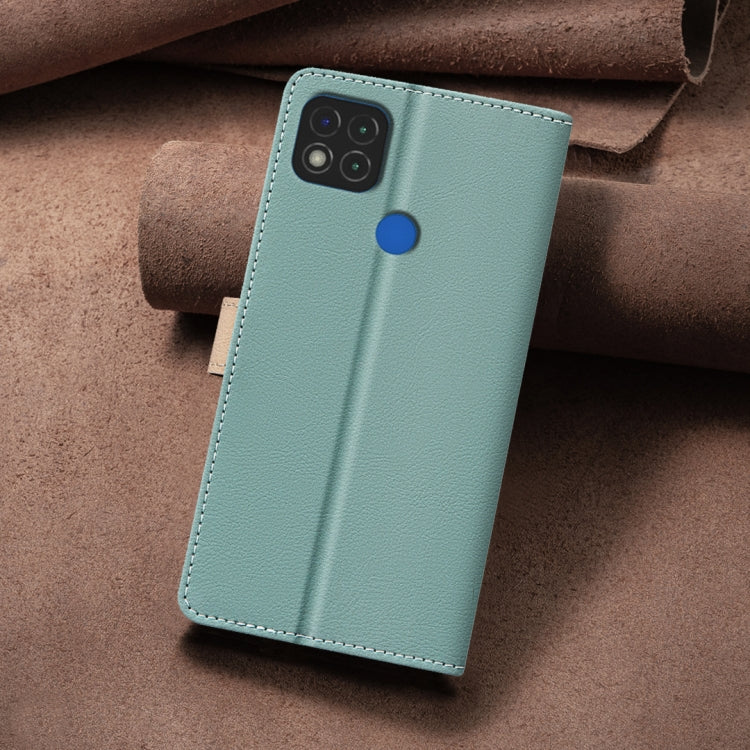 For Xiaomi Redmi 9C / 10A / Poco C31 Color Matching RFID Anti-theft Leather Phone Case