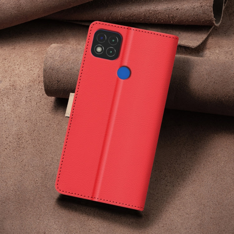 For Xiaomi Redmi 9C / 10A / Poco C31 Color Matching RFID Anti-theft Leather Phone Case