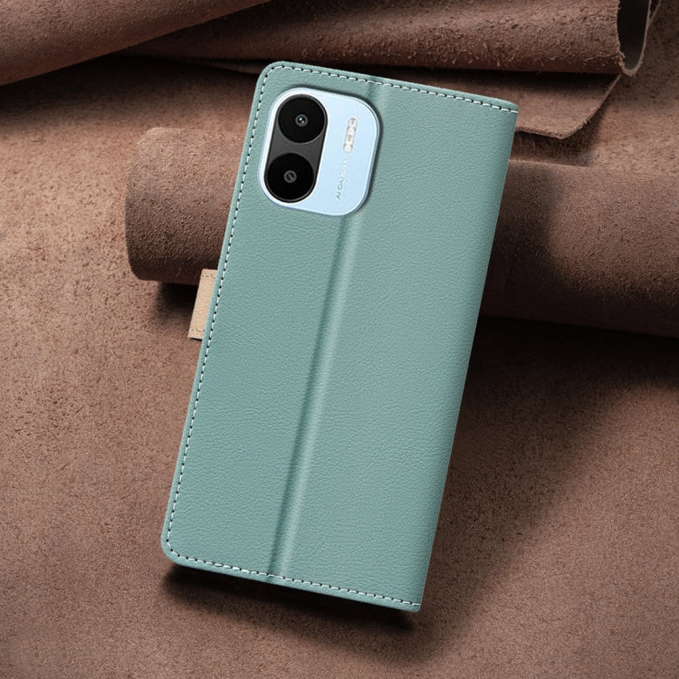 For Xiaomi Redmi A1 / A1+ / A2 Color Matching RFID Anti-theft Leather Phone Case