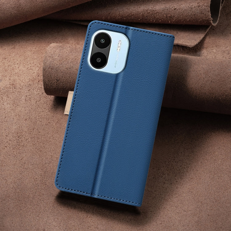 For Xiaomi Redmi A1 / A1+ / A2 Color Matching RFID Anti-theft Leather Phone Case