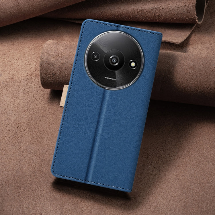 For Xiaomi Redmi A3 Color Matching RFID Anti-theft Leather Phone Case