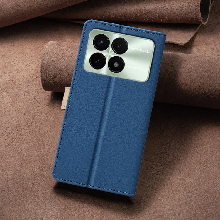 For Xiaomi Redmi K70 / K70 Pro Color Matching RFID Anti-theft Leather Phone Case