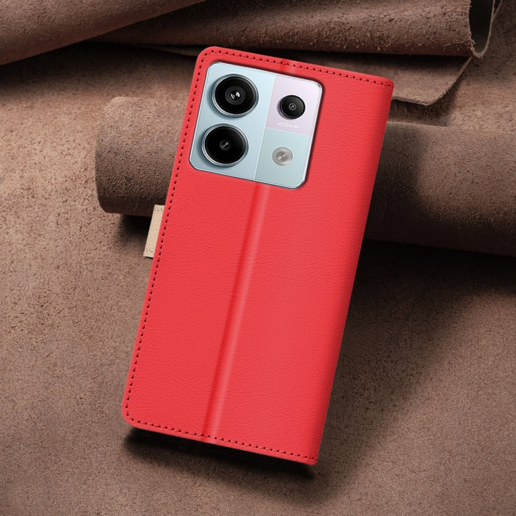 For Xiaomi Redmi Note 13 Pro 5G Color Matching RFID Anti-theft Leather Phone Case