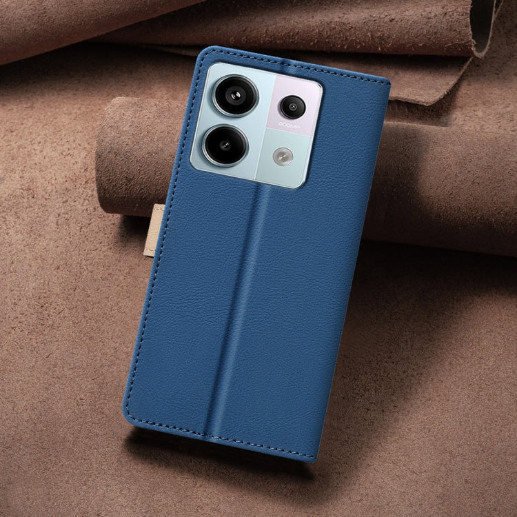 For Xiaomi Redmi Note 13 Pro 5G Color Matching RFID Anti-theft Leather Phone Case