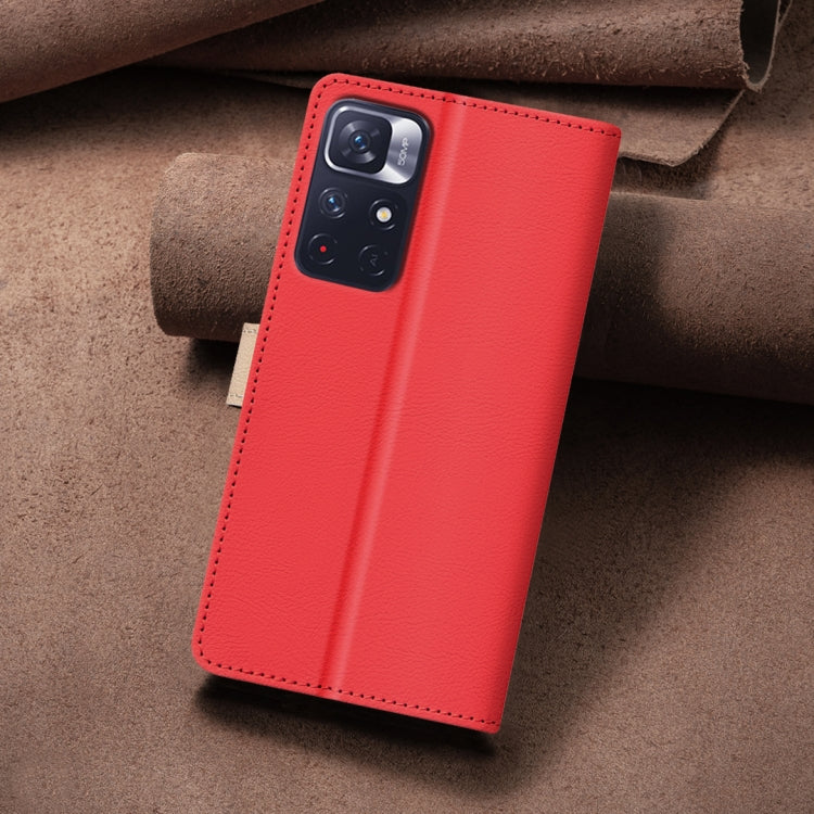 For Xiaomi Redmi Note 13 Pro+ Color Matching RFID Anti-theft Leather Phone Case