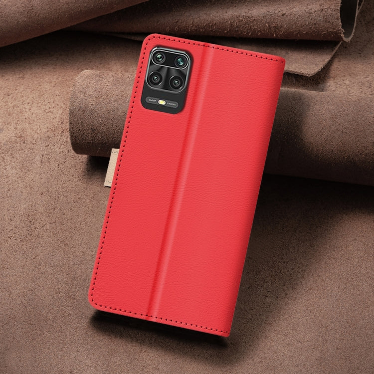For Xiaomi Redmi Note 9 Pro Max / 9 Pro / 9S Color Matching RFID Anti-theft Leather Phone Case