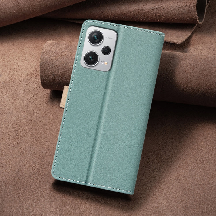 For Xiaomi Redmi Note 12 Pro+ Global Color Matching RFID Anti-theft Leather Phone Case