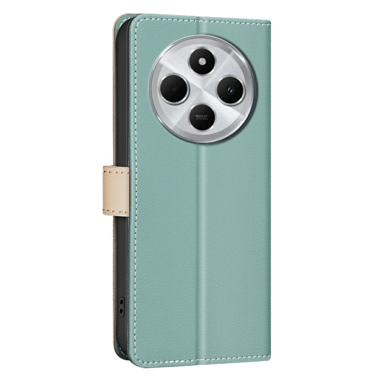 For Redmi 14C 4G Color Matching RFID Anti-theft Leather Phone Case