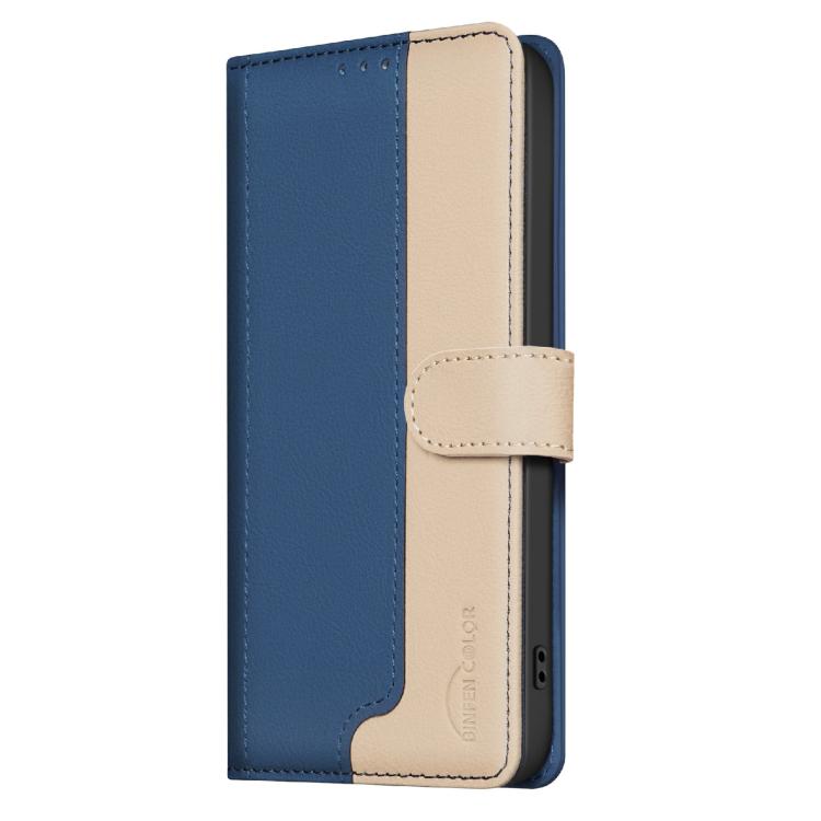 For Redmi Note 14 Pro 4G Color Matching RFID Anti-theft Leather Phone Case