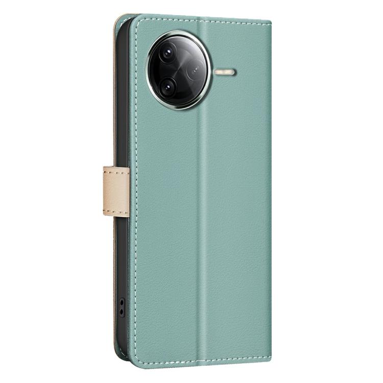 For Redmi K80 / K80 Pro Color Matching RFID Anti-theft Leather Phone Case