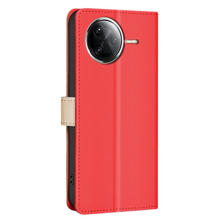 For Redmi K80 / K80 Pro Color Matching RFID Anti-theft Leather Phone Case