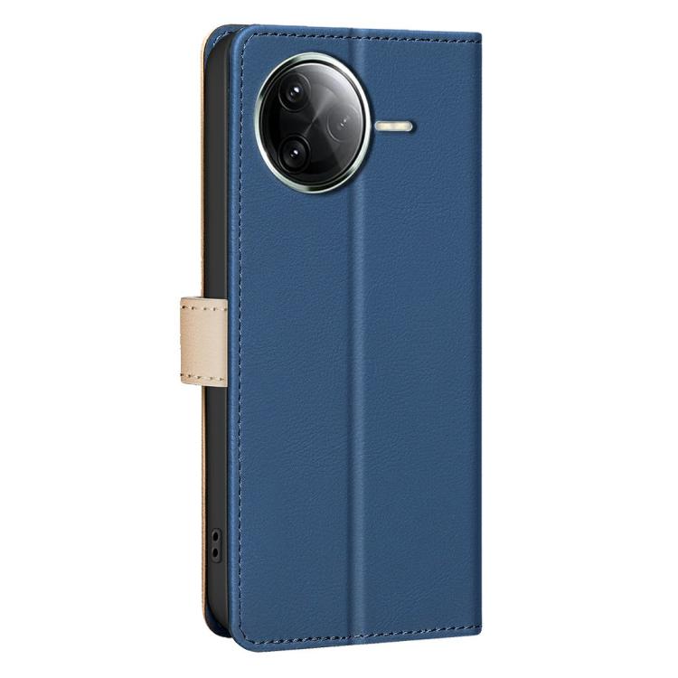 For Redmi K80 / K80 Pro Color Matching RFID Anti-theft Leather Phone Case