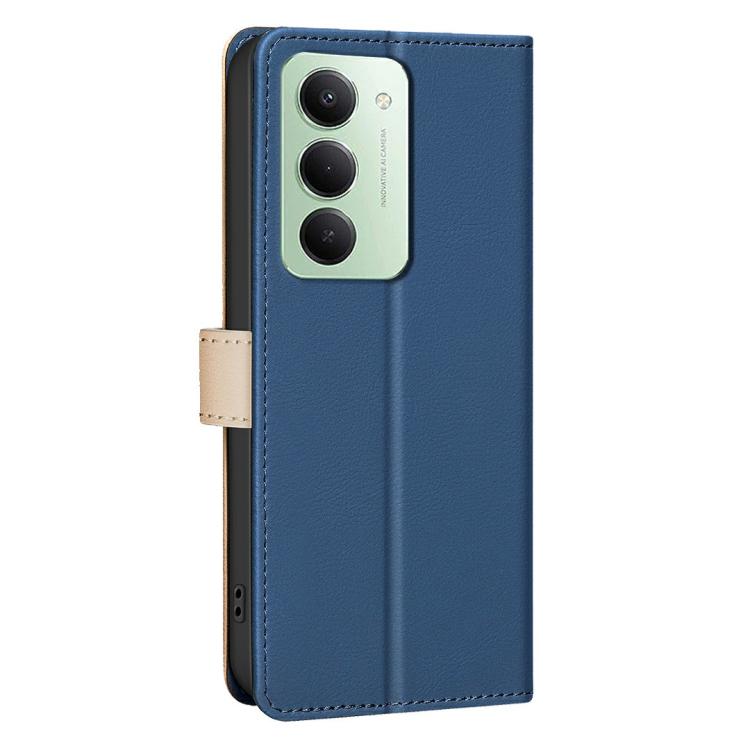 For Redmi 15 5G Global / 15 4G SEA 169.5mm Color Matching RFID Anti-theft Leather Phone Case