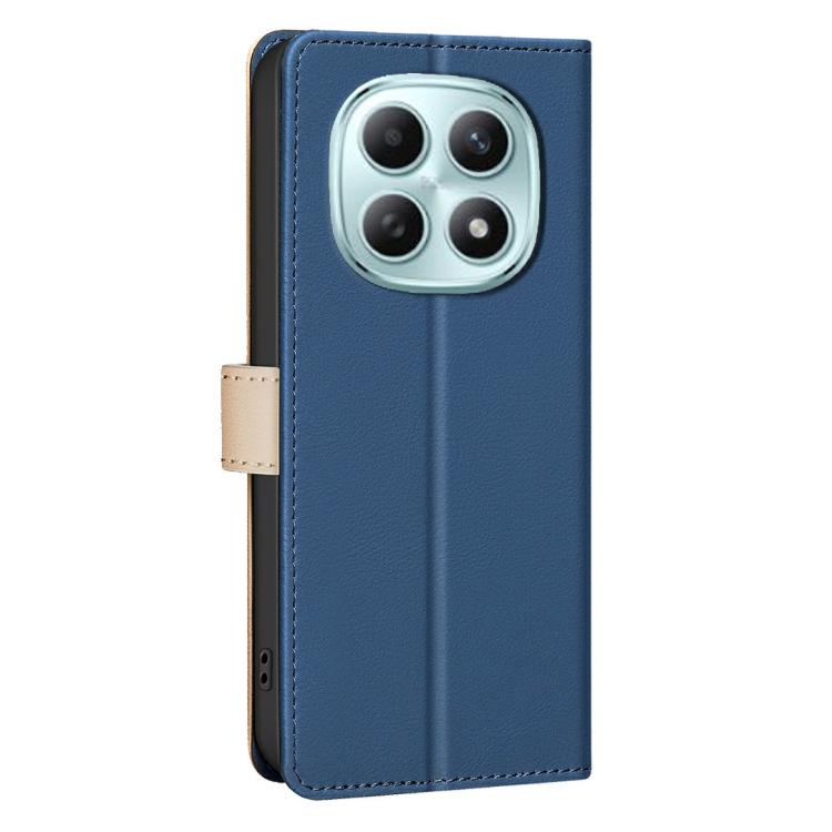 For Redmi Note 15 Pro 4G Global 163.2mm Color Matching RFID Anti-theft Leather Phone Case