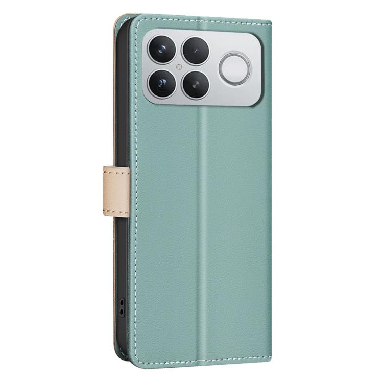 For Redmi K90 Pro Max/Poco F8 Ultra Color Matching RFID Anti-theft Leather Phone Case
