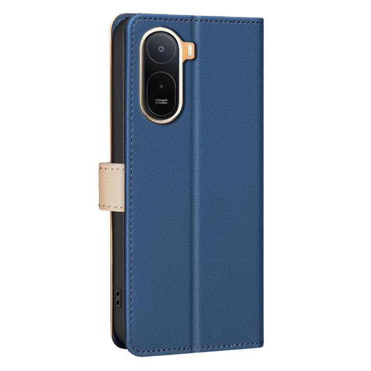 For Redmi A7 Pro 171mm / Poco C85x 5G Color Matching RFID Anti-theft Leather Phone Case