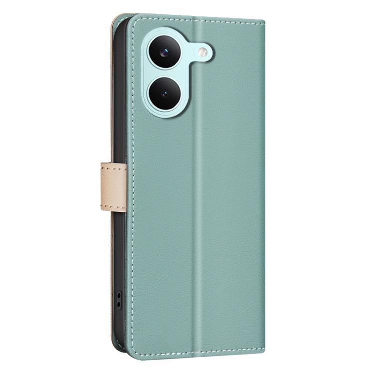 For Redmi Tubo 5 / Poco X8 Pro 5G Color Matching RFID Anti-theft Leather Phone Case