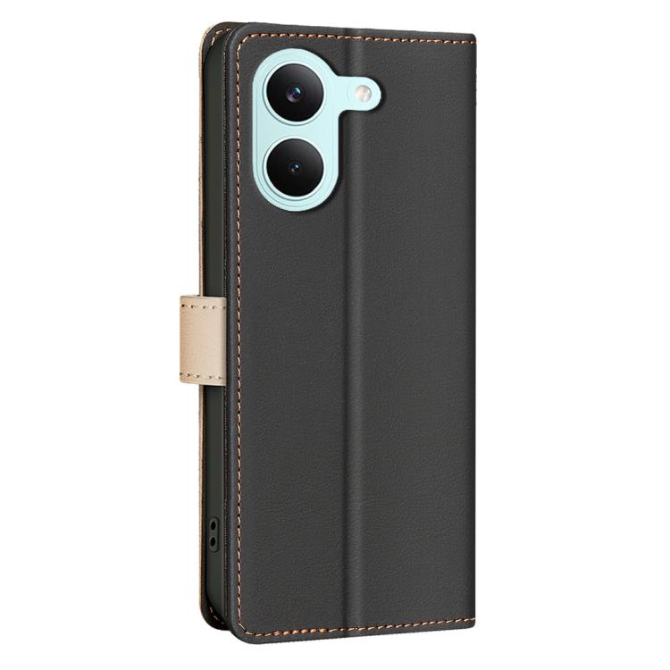 For Redmi Tubo 5 / Poco X8 Pro 5G Color Matching RFID Anti-theft Leather Phone Case