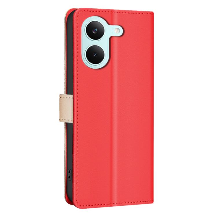 For Redmi Tubo 5 / Poco X8 Pro 5G Color Matching RFID Anti-theft Leather Phone Case