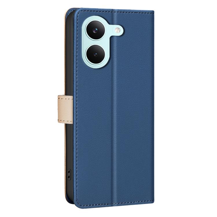For Redmi Tubo 5 / Poco X8 Pro 5G Color Matching RFID Anti-theft Leather Phone Case