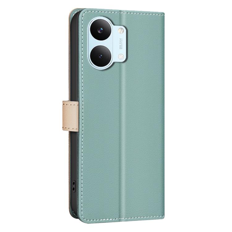 For Redmi Tubo 5 Max / Poco X8 Pro Max Color Matching RFID Anti-theft Leather Phone Case