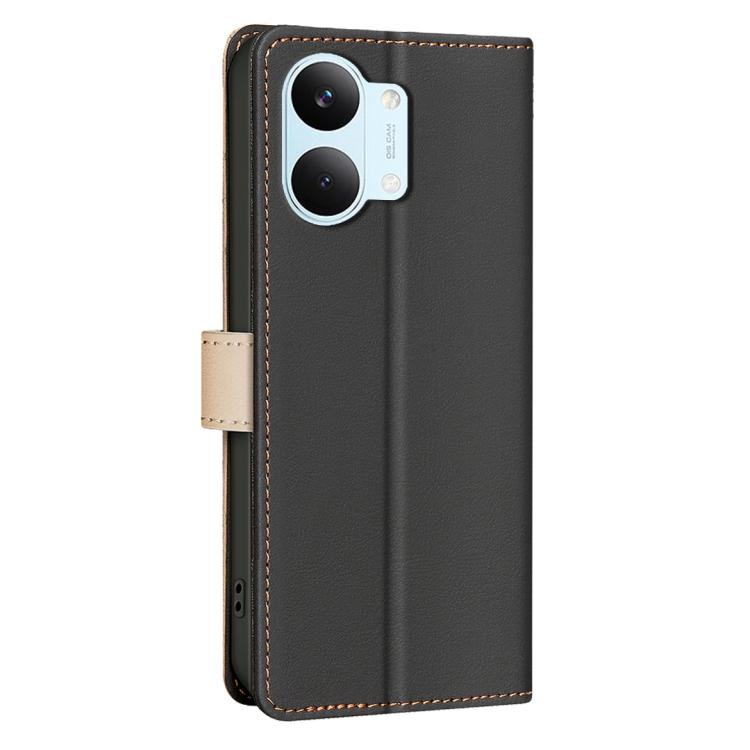 For Redmi Tubo 5 Max / Poco X8 Pro Max Color Matching RFID Anti-theft Leather Phone Case