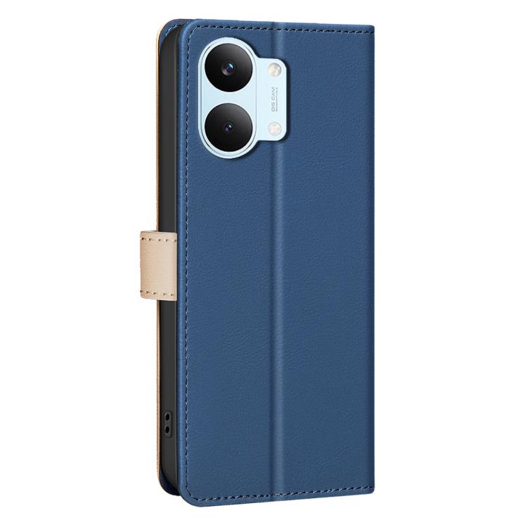 For Redmi Tubo 5 Max / Poco X8 Pro Max Color Matching RFID Anti-theft Leather Phone Case