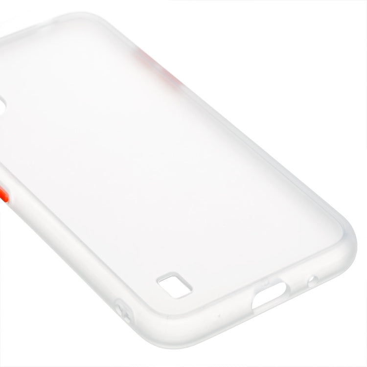 For Samsung Galaxy A01 Skin Hand Feeling Series Shockproof Frosted PC+ TPU Protective Case