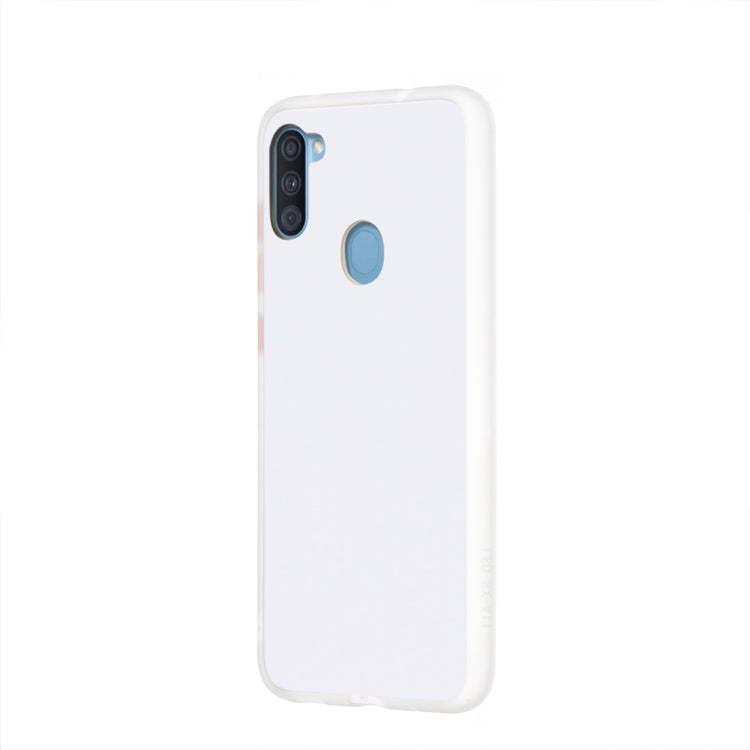 For Samsung Galaxy A11 / M11 (EU) Skin Hand Feeling Series Shockproof Frosted PC+ TPU Protective Case