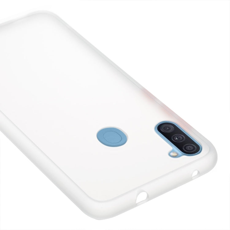 For Samsung Galaxy A11 / M11 (EU) Skin Hand Feeling Series Shockproof Frosted PC+ TPU Protective Case