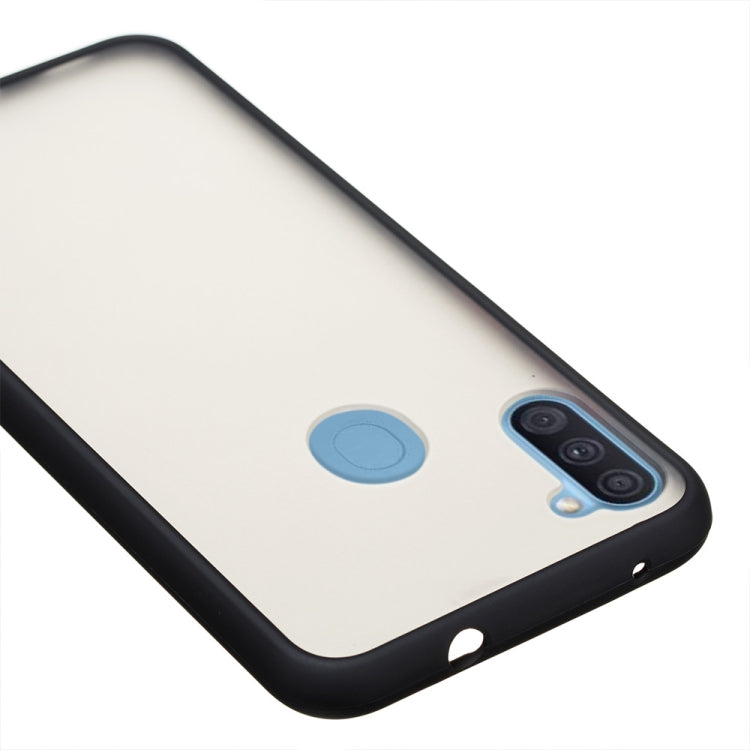 For Samsung Galaxy A11 / M11 (EU) Skin Hand Feeling Series Shockproof Frosted PC+ TPU Protective Case