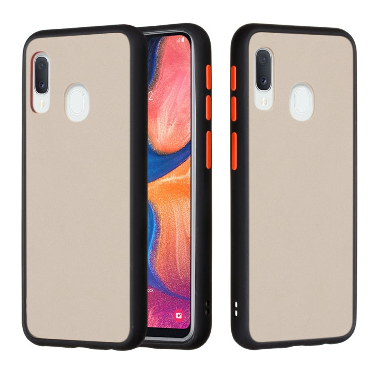 For Samsung Galaxy A20e / A10e Skin Hand Feeling Series Shockproof Frosted PC+ TPU Protective Case