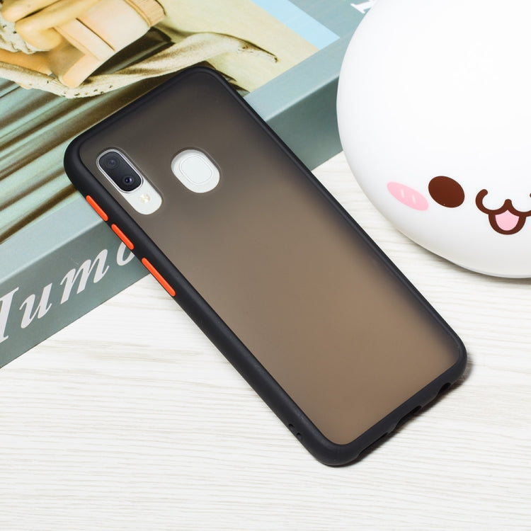 For Samsung Galaxy A20e / A10e Skin Hand Feeling Series Shockproof Frosted PC+ TPU Protective Case