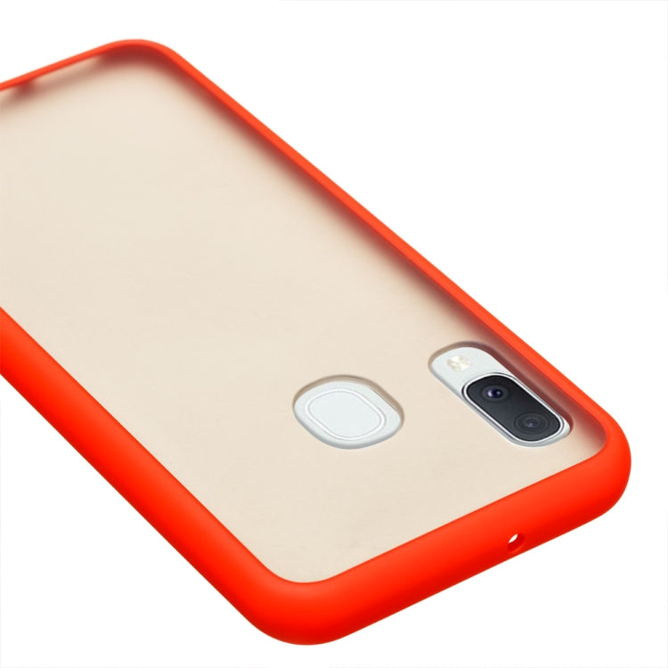 For Samsung Galaxy A20e / A10e Skin Hand Feeling Series Shockproof Frosted PC+ TPU Protective Case