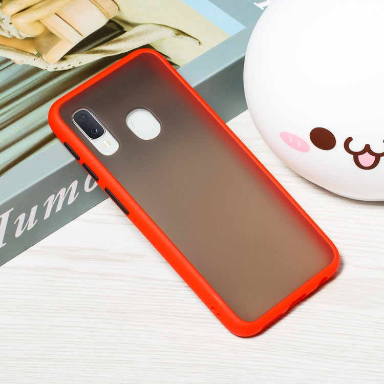 For Samsung Galaxy A20e / A10e Skin Hand Feeling Series Shockproof Frosted PC+ TPU Protective Case