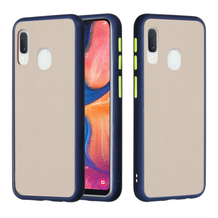 For Samsung Galaxy A20e / A10e Skin Hand Feeling Series Shockproof Frosted PC+ TPU Protective Case