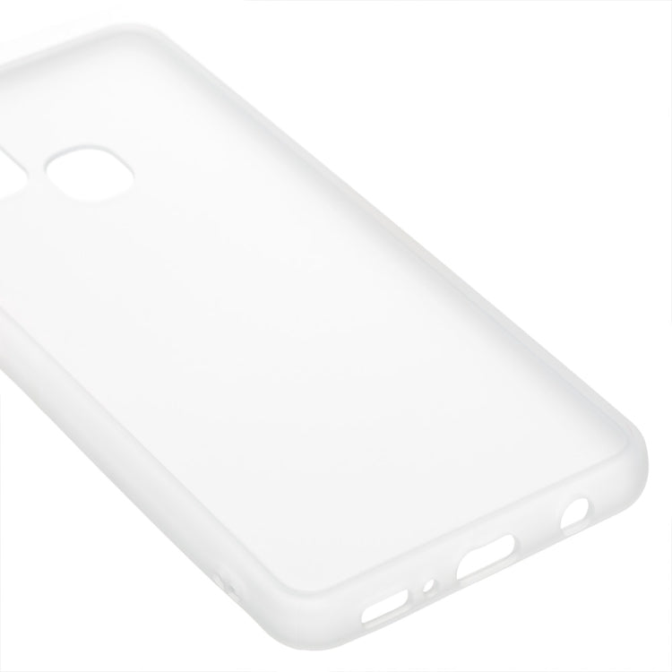 For Samsung Galaxy A21s Skin Hand Feeling Series Shockproof Frosted PC+ TPU Protective Case