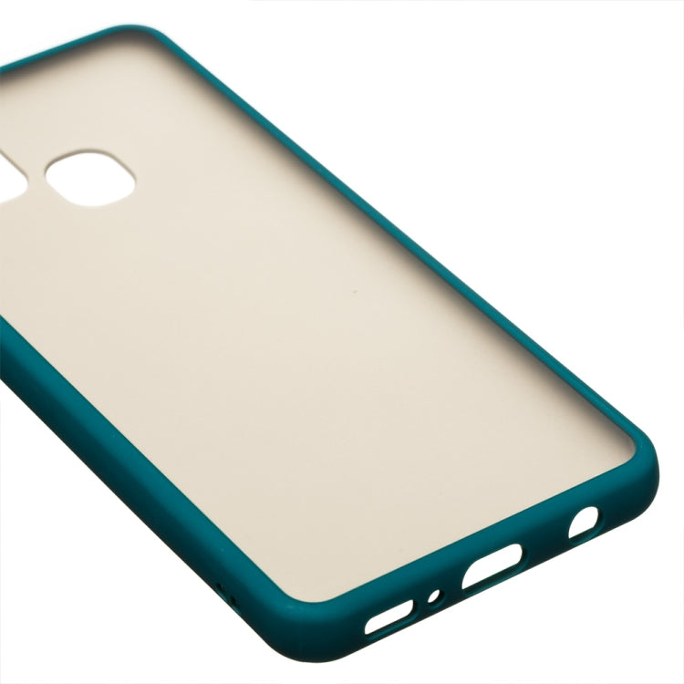 For Samsung Galaxy A21s Skin Hand Feeling Series Shockproof Frosted PC+ TPU Protective Case